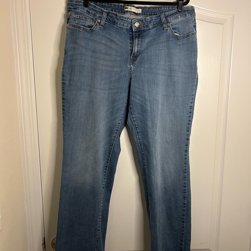 Levi's Blue Boot Cut Jeans Versatile Denim